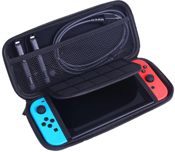 Nintendo Switch Black Storage Inside
