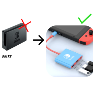 Nintendo switch dock portable