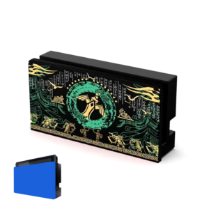 Nintendo Switch Dock Faceplate Zelda Gold & Green