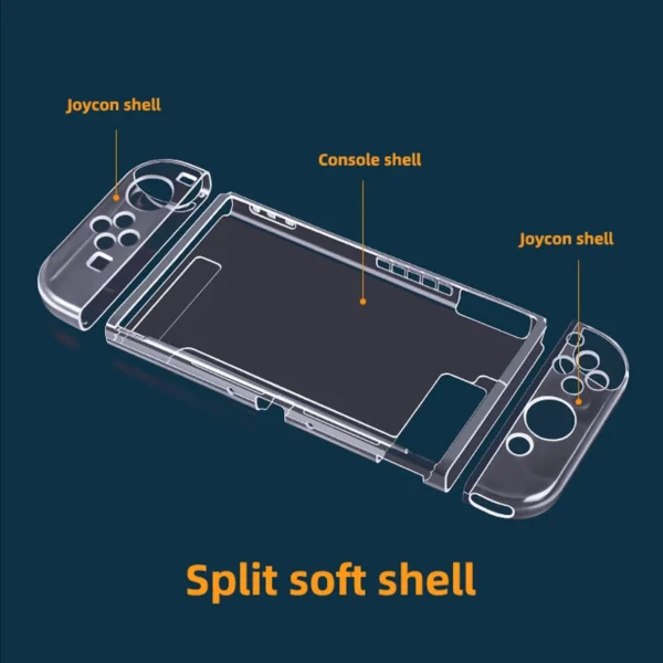 Nintendo Switch Standard Edition Clear Cover - Image 3