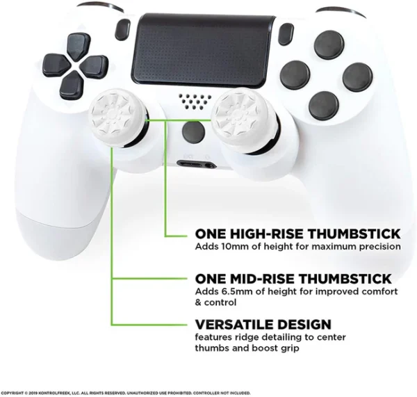 KontrolFreek Performance Thumbsticks - White - Image 4